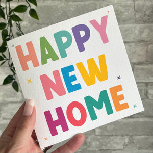 Happy New Home Greetings Card