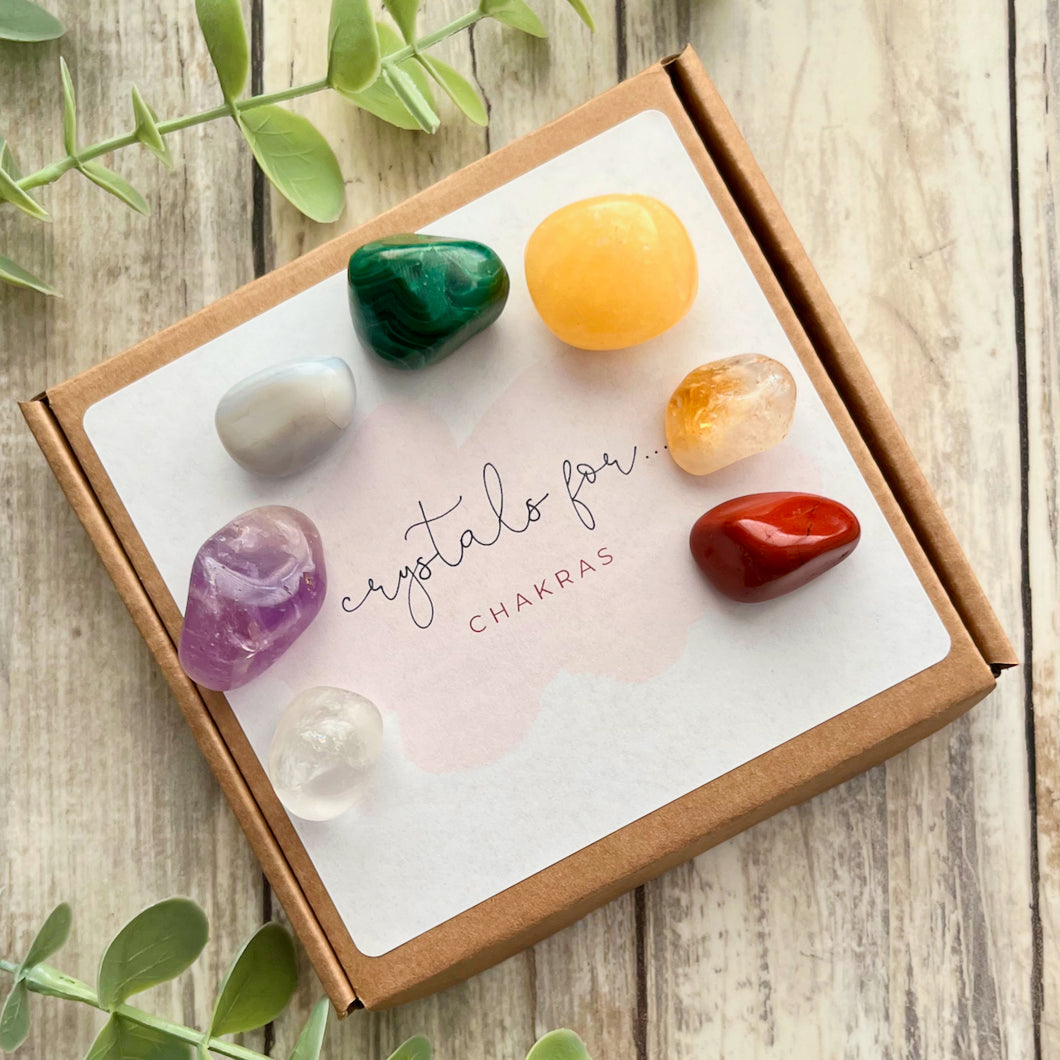 Crystals for Chakras, The perfect Crystal Starter Set