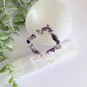 Calm - Amethyst Crystal Bracelet